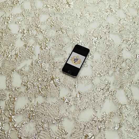 پارچه ژاکارد ارگانزا ترک طرح 1 رنگ 5 